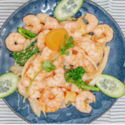 Garlic King Prawns